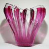 HAND BLOWN GLASS INFUSED WITH CRANBERRY GLASS